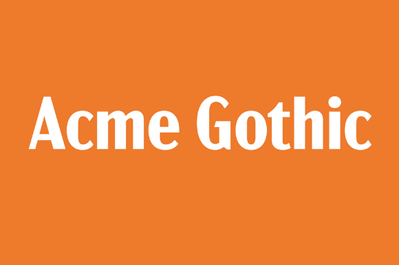 acme-gothic-font