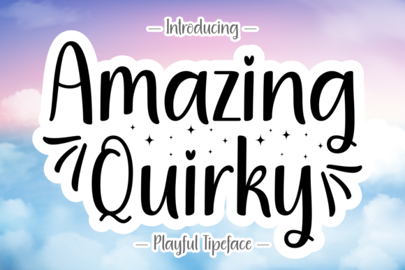 amazing-quirky-font