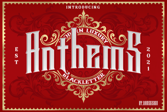 anthems-font