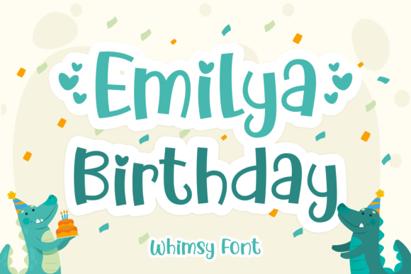 emilya-birthday-font