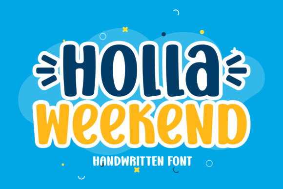 holla-weekend-font