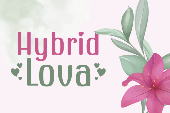 hybrid-lova-font