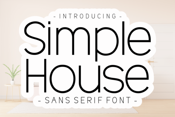 simple-house-font