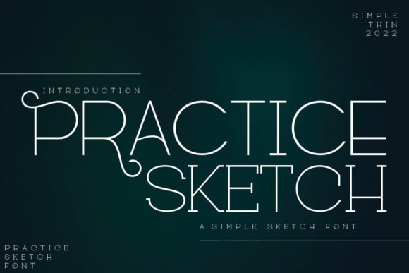 practice-sketch-font