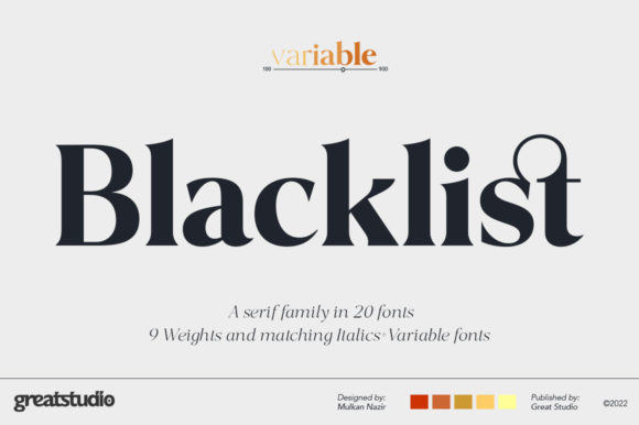 blacklist-family-font