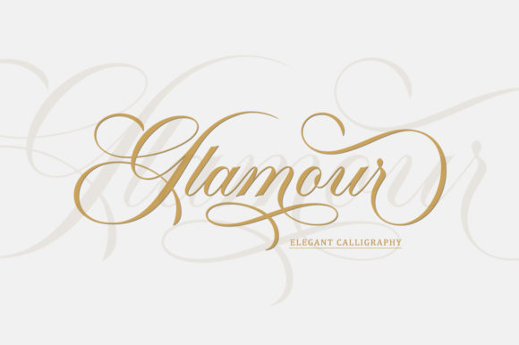 glamour-font