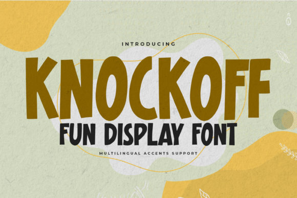 knockoff-font