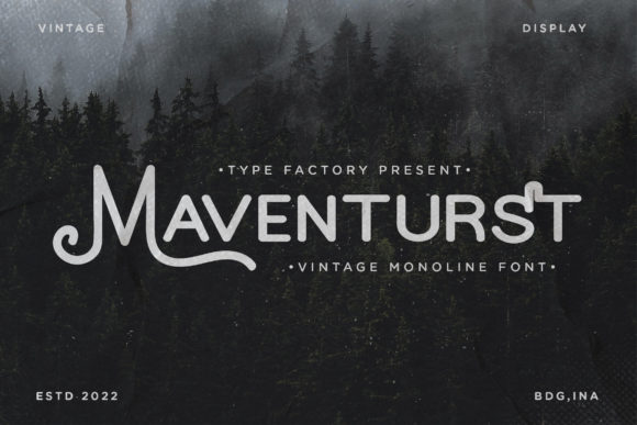 maventurst-font