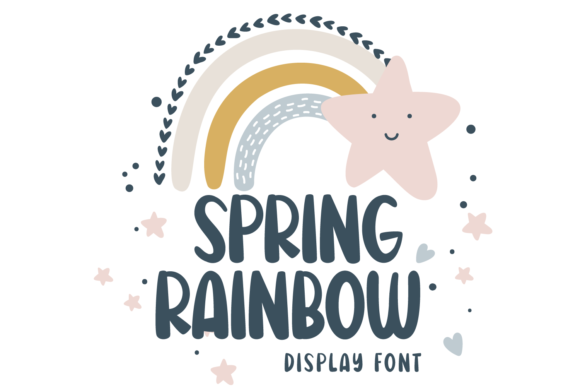spring-rainbow-font