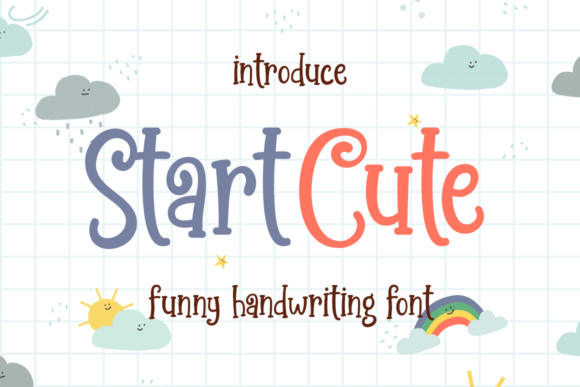start-cute-font