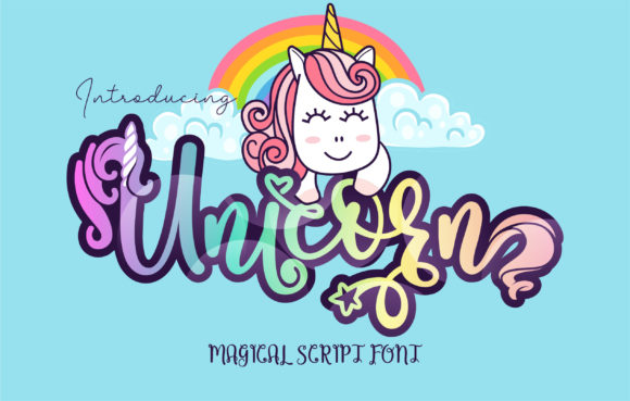 unicorn-font