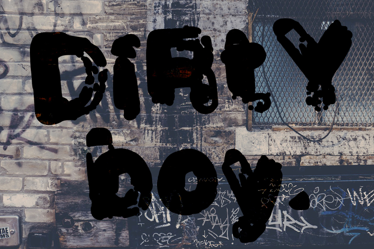 dirty-boy-font