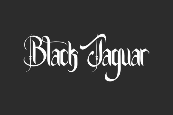 black-jaguar-font
