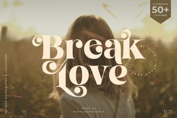 break-love-font
