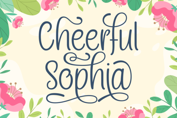 cheerful-sophia-font