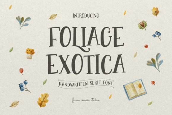 foliage-exotica-font