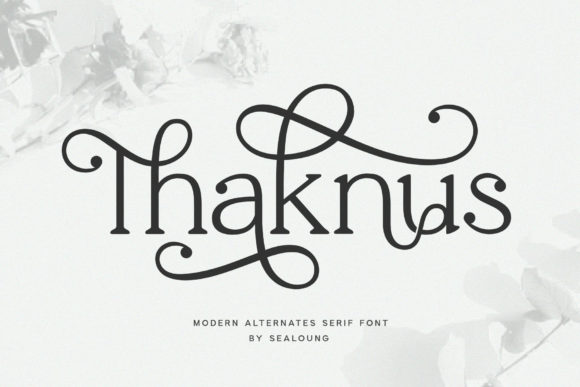 thaknus-font