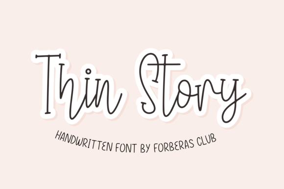 thin-story-font