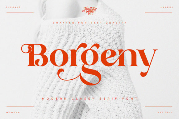 borgeny-font