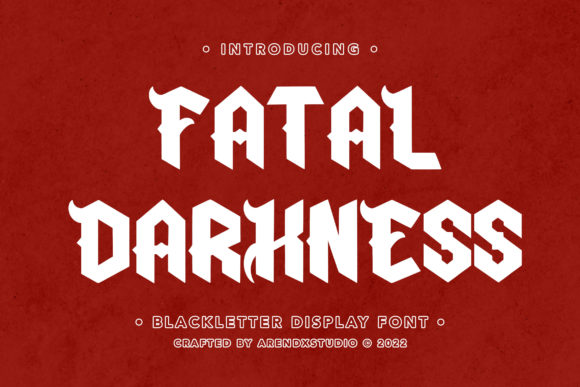 fatal-darkness-font