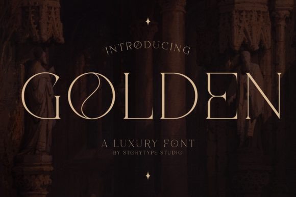 golden-font