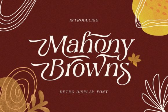 mahony-browns-font