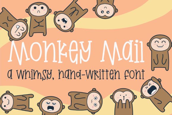 monkey-mail-font