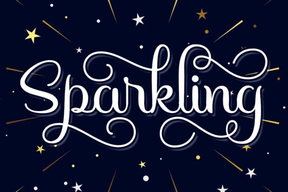 sparkling-font