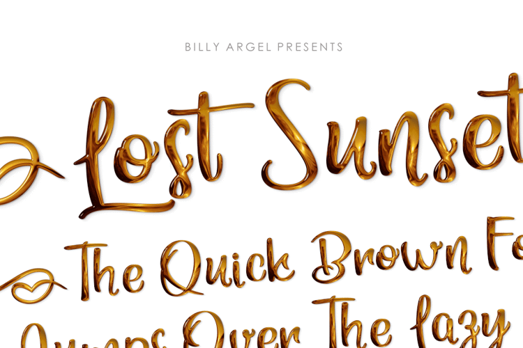 lost-sunset-font