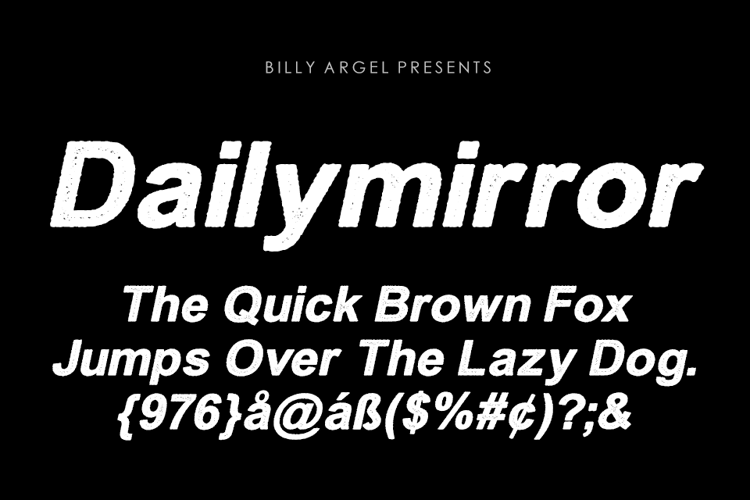 dailymirror-font