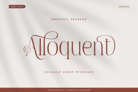 alloquent-font