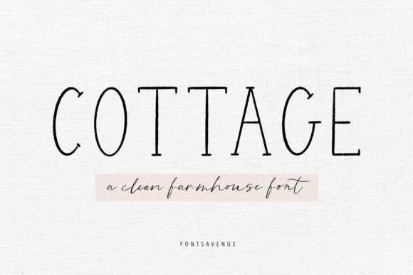 cottage-font