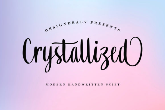 crystallized-script-font