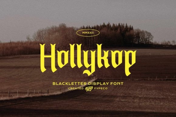 hollykop-font