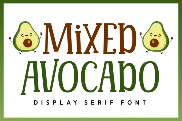 mixed-avocado-font