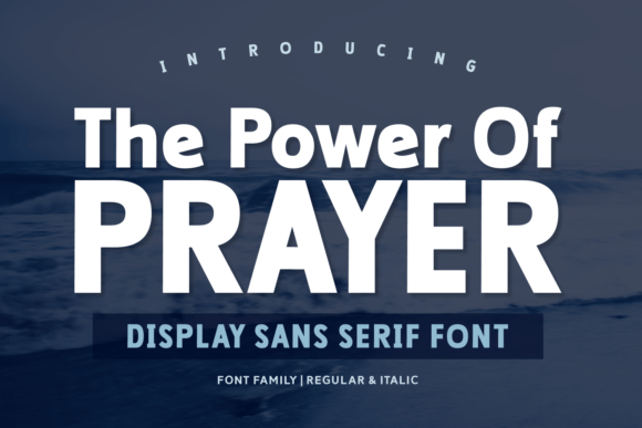 the-power-of-prayer-font