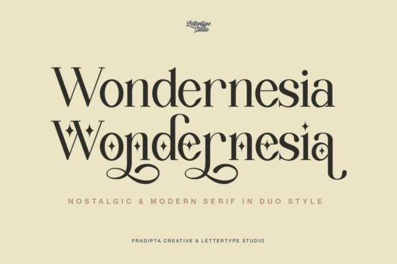 wondernesia-font