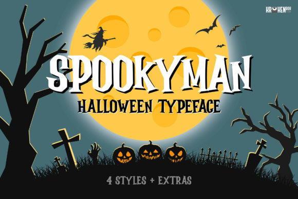 spookyman-halloween-typeface-extras-font