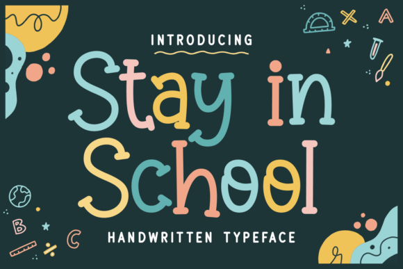 stay-in-school-font