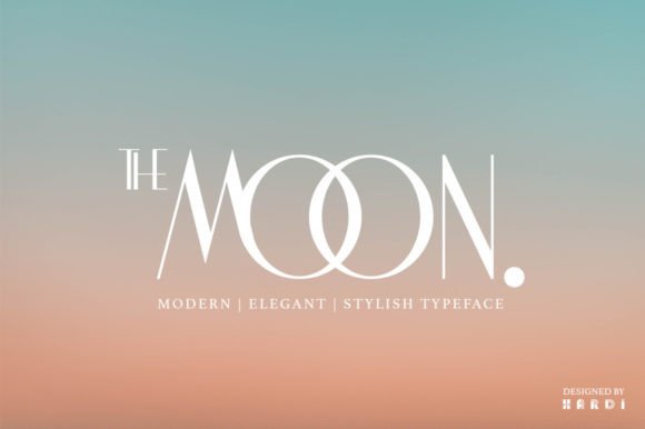 the-moon-font