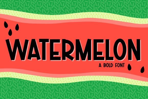 watermelon-font