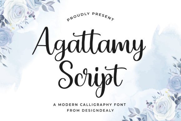 agattamy-script-font