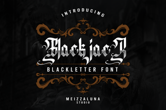 black-jack-font