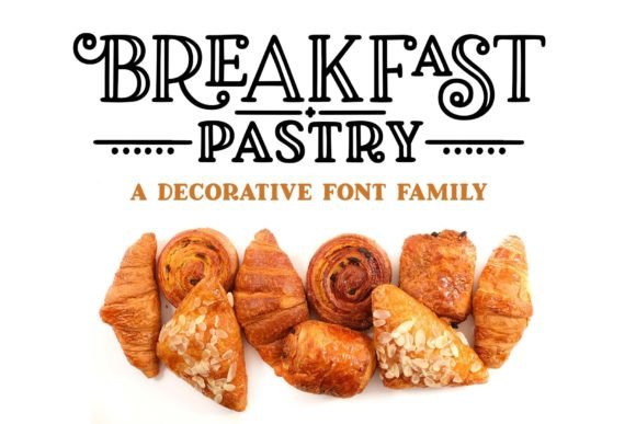 breakfast-pastry-font