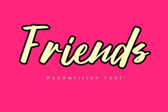 friends-font