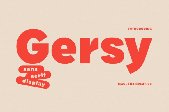 gersy-font
