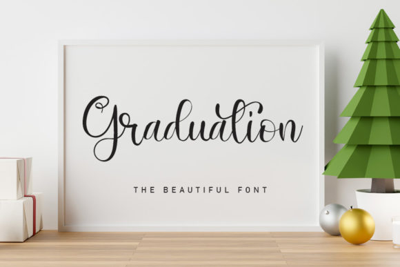 graduation-font