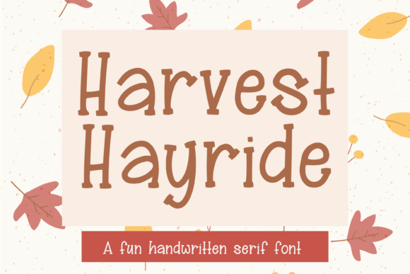 harvest-hayride-font