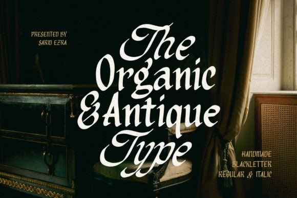 organic-antique-font