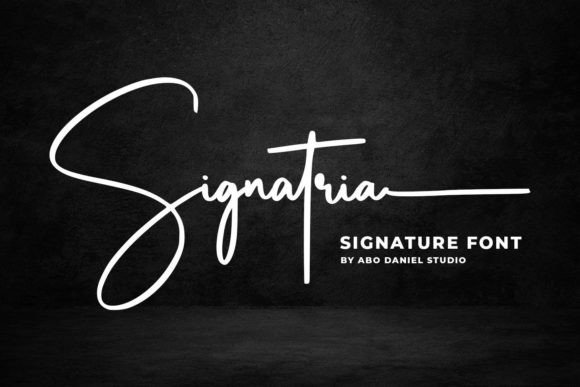 signatria-font